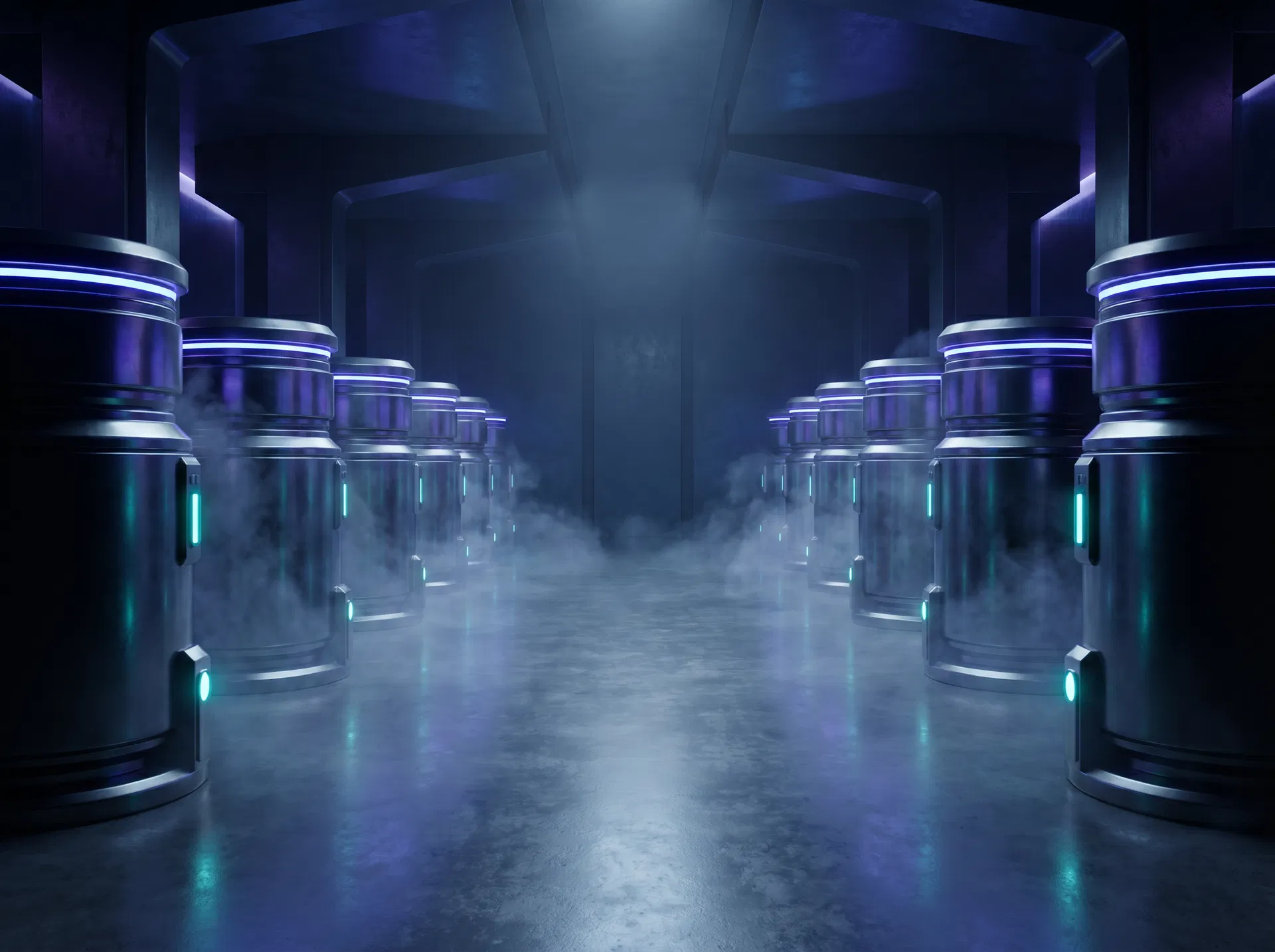 Temperature-controlled storage facility